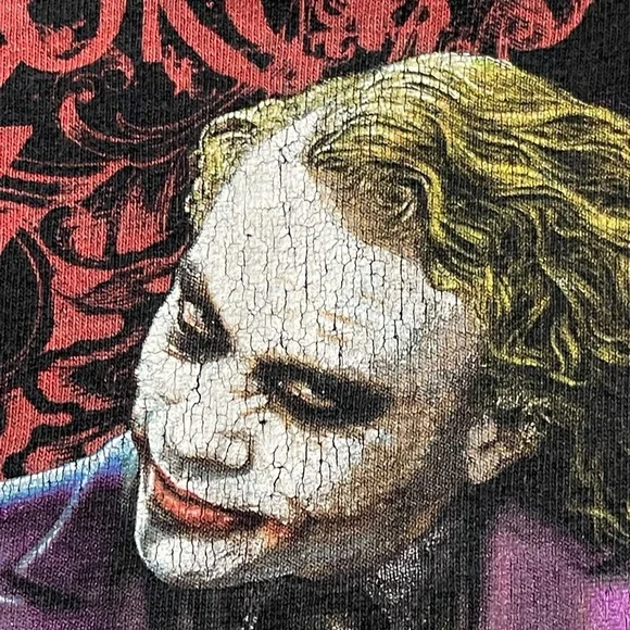 Joker The Dark Knight Batman Heath Ledger‎ Movie Shirt - Picture 3 of 6
